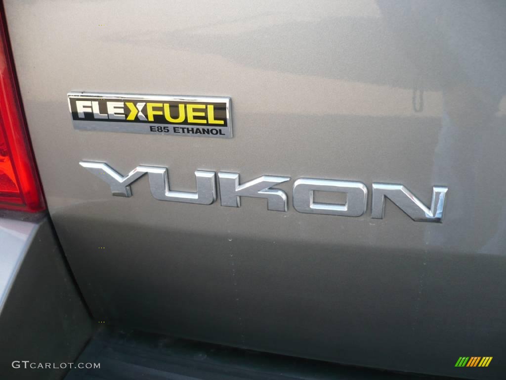 2009 Yukon SLT 4x4 - Steel Gray Metallic / Ebony photo #13