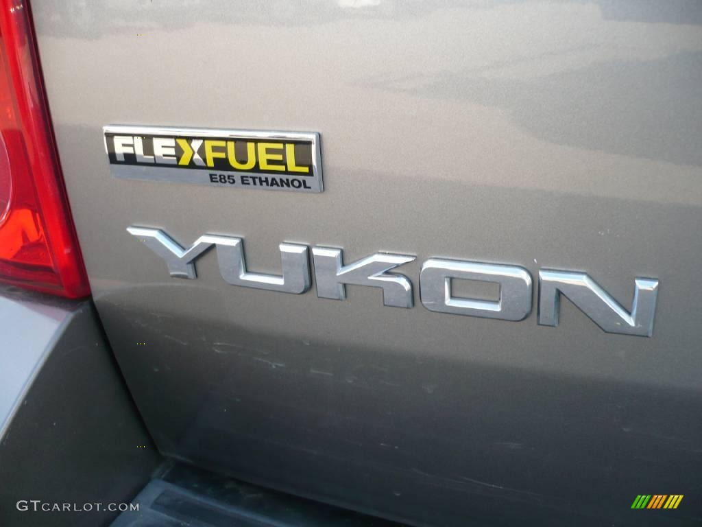 2009 Yukon SLT 4x4 - Steel Gray Metallic / Light Titanium photo #13