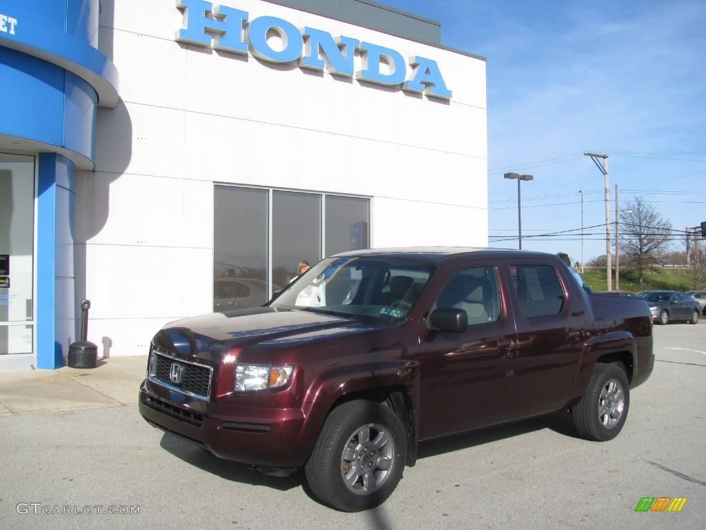 Dark Cherry Pearl Honda Ridgeline