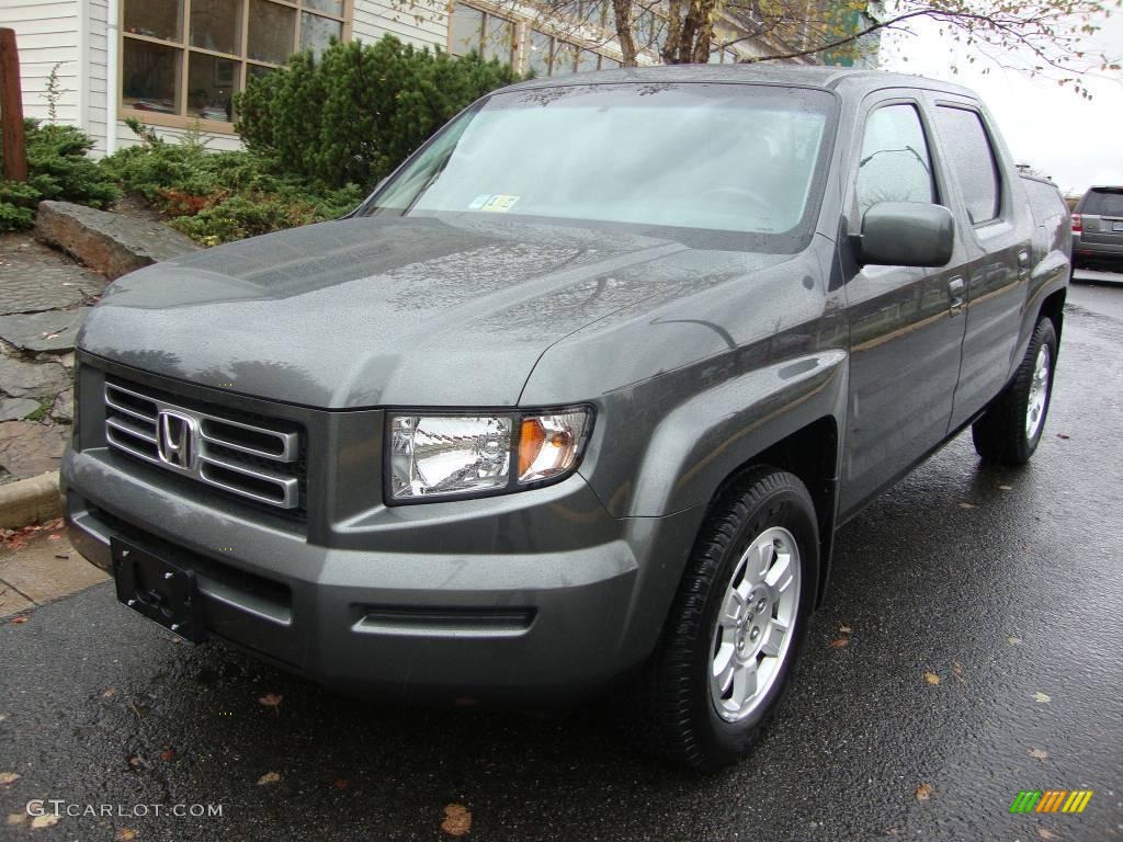 2008 Ridgeline RTL - Nimbus Gray Metallic / Gray photo #1