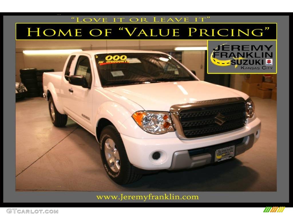 2009 Equator Premium Extended Cab - Glacier White / Graphite photo #1