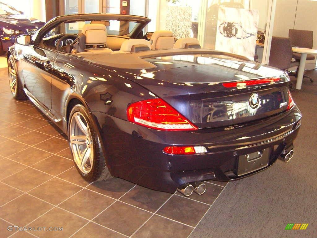 2008 M6 Convertible - Monaco Blue Metallic / Portland Brown Merino Leather photo #4