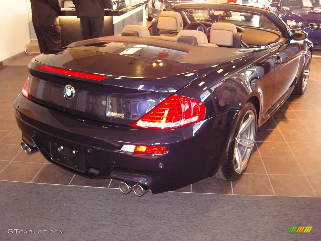 2008 M6 Convertible - Monaco Blue Metallic / Portland Brown Merino Leather photo #6