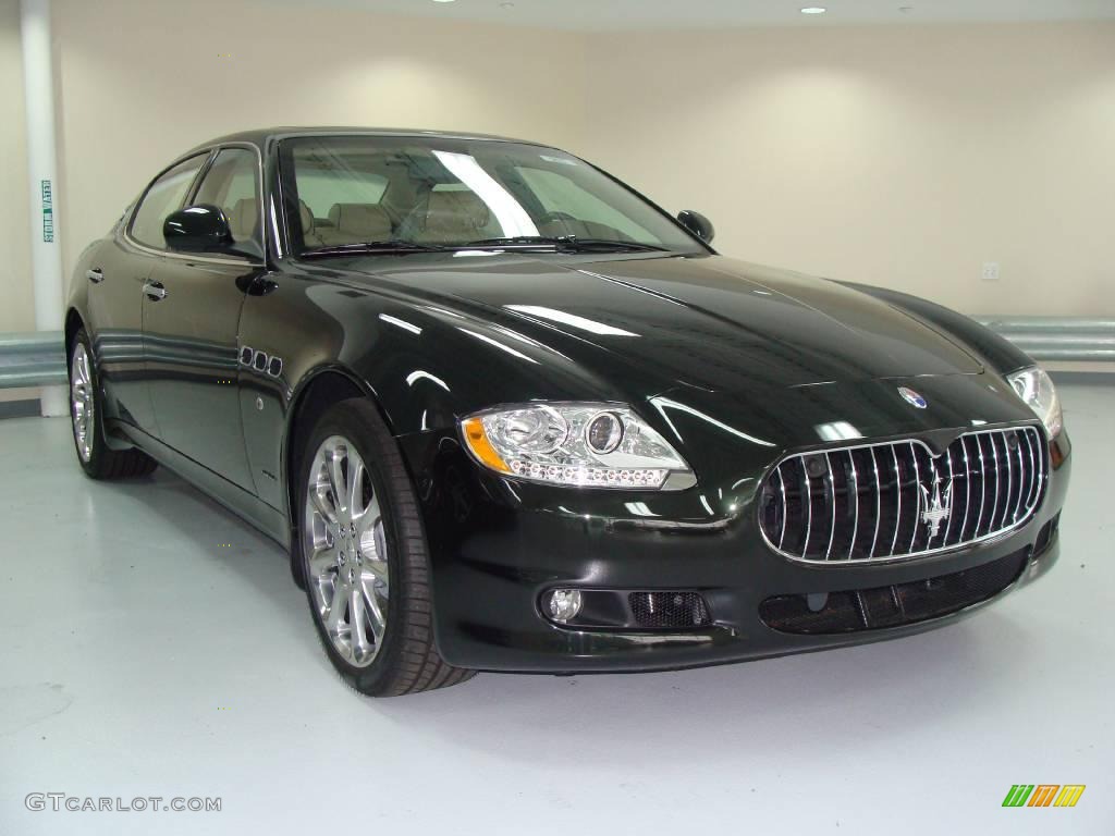 2009 Quattroporte S - Verde Deep Emerald (Green) / Cuoio photo #3