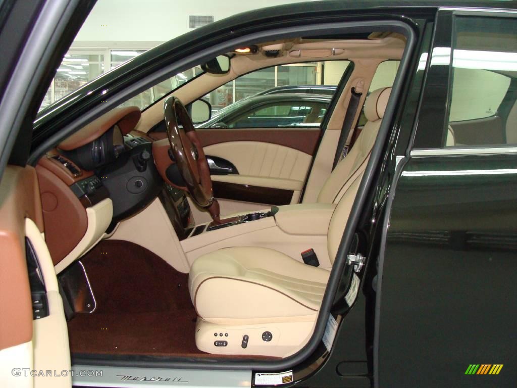 2009 Quattroporte S - Verde Deep Emerald (Green) / Cuoio photo #11