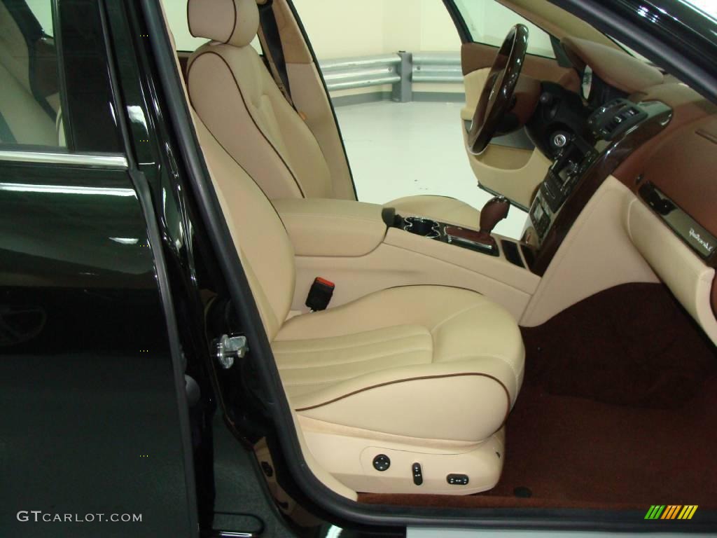 2009 Quattroporte S - Verde Deep Emerald (Green) / Cuoio photo #16