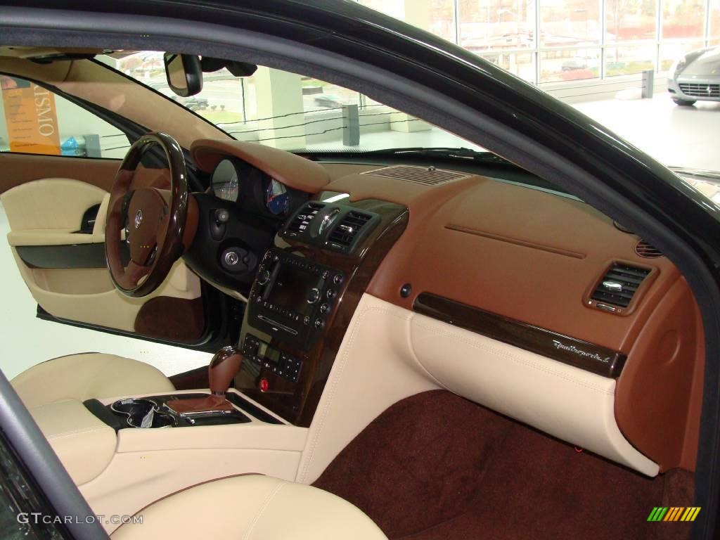 2009 Quattroporte S - Verde Deep Emerald (Green) / Cuoio photo #17