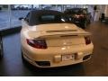 2009 Cream White Porsche 911 Turbo Cabriolet  photo #4