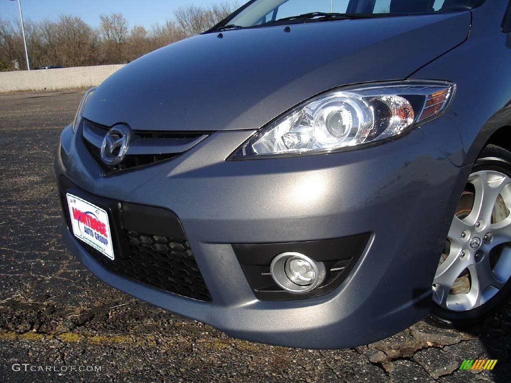 2008 MAZDA5 Touring - Galaxy Gray / Black photo #9