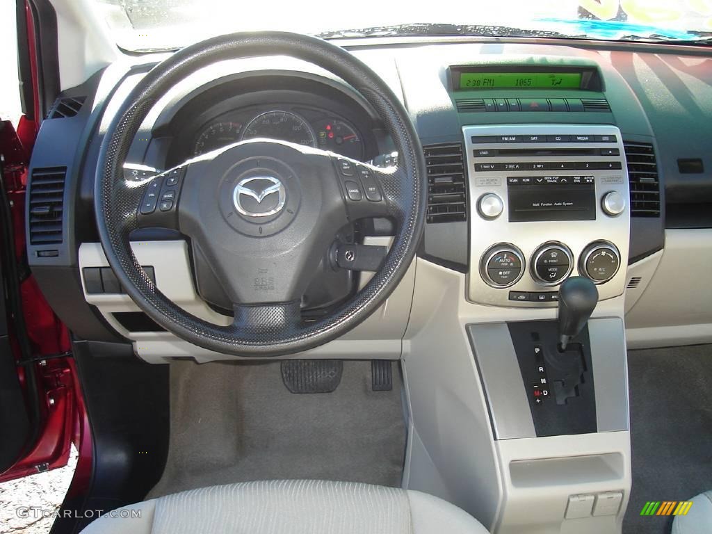 2008 MAZDA5 Sport - Copper Red / Sand photo #19