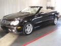 Obsidian Black Metallic - CLK 500 Cabriolet Photo No. 17