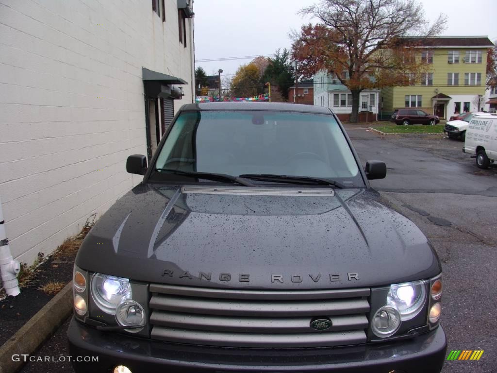 2004 Range Rover HSE - Adriatic Blue Metallic / Charcoal/Jet Black photo #3