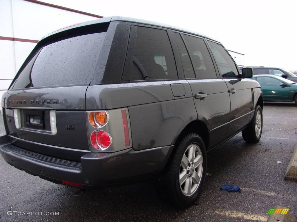 2004 Range Rover HSE - Adriatic Blue Metallic / Charcoal/Jet Black photo #8