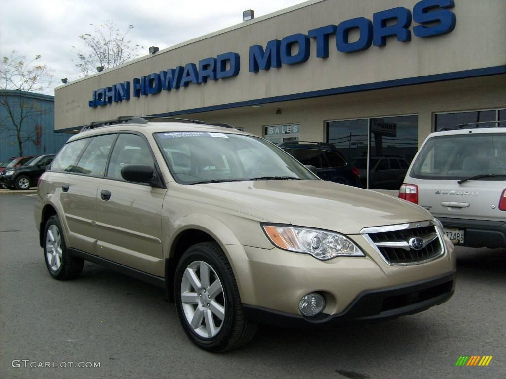 2009 Outback 2.5i Special Edition Wagon - Harvest Gold Metallic / Warm Ivory photo #1