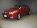 2008 Apple Red Pearl Hyundai Elantra GLS Sedan  photo #1