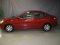 2008 Apple Red Pearl Hyundai Elantra GLS Sedan  photo #2