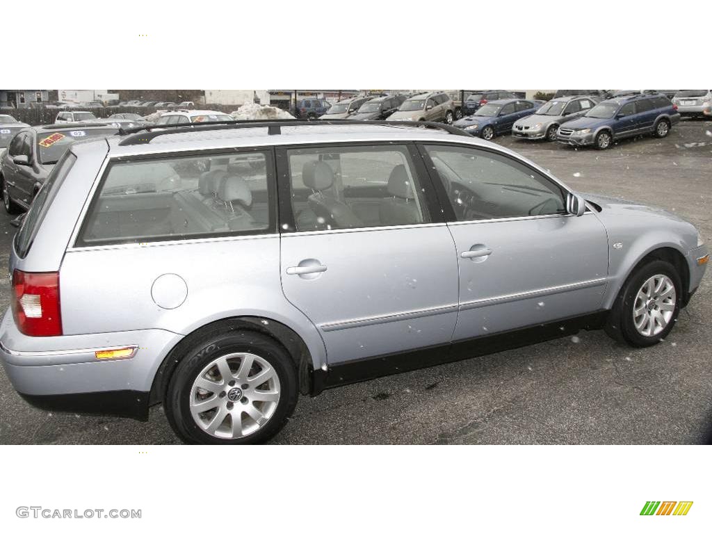 2003 Passat GLS V6 Wagon - Reflex Silver Metallic / Grey photo #4