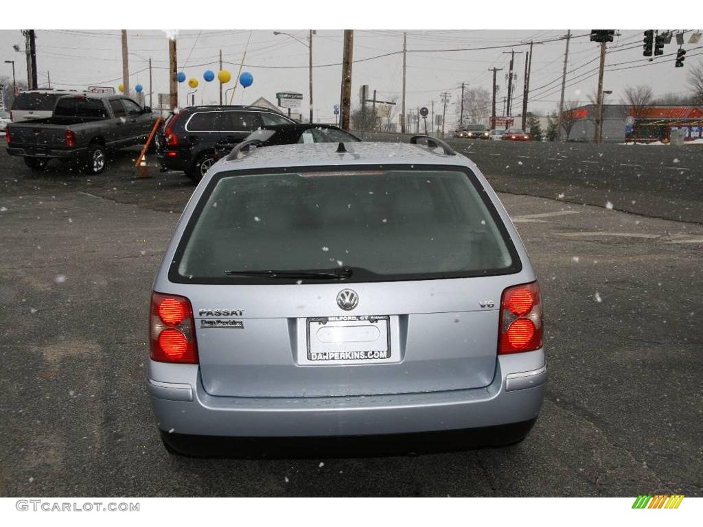 2003 Passat GLS V6 Wagon - Reflex Silver Metallic / Grey photo #6