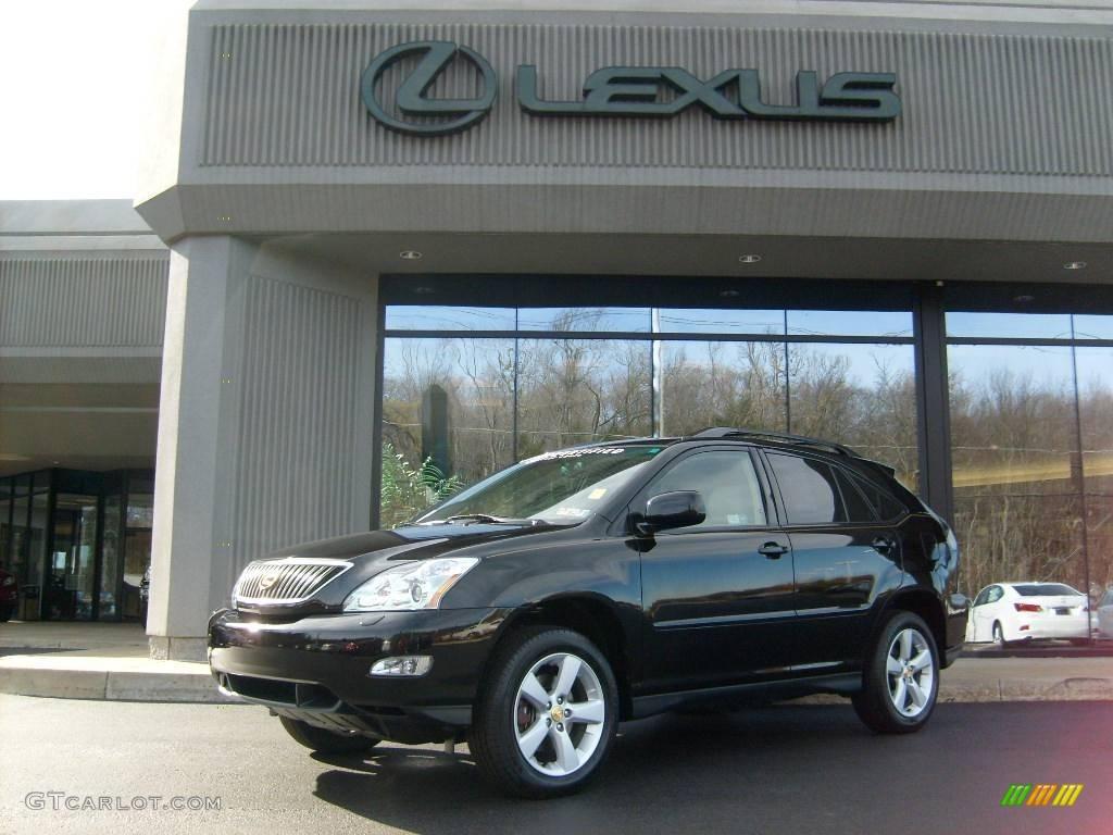 2004 RX 330 AWD - Black Onyx / Light Gray photo #1