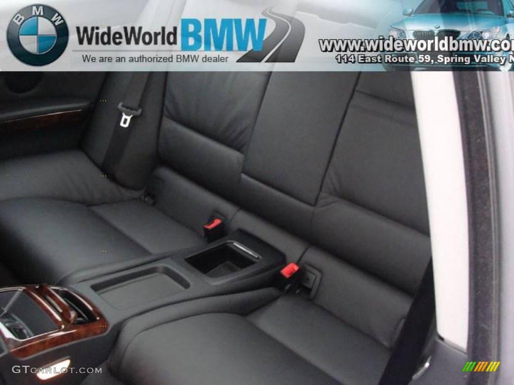 2007 3 Series 335i Coupe - Titanium Silver Metallic / Black photo #12