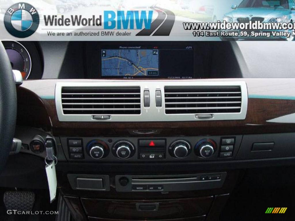 2007 7 Series 750Li Sedan - Titanium Grey Metallic / Black photo #12