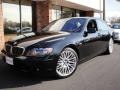 2007 Jet Black BMW 7 Series 750i Sedan  photo #1