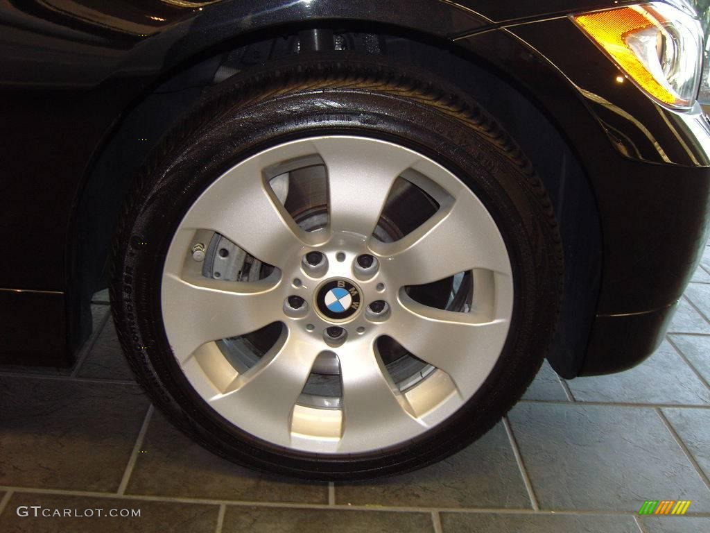 2008 3 Series 335xi Sedan - Black Sapphire Metallic / Beige Dakota Leather photo #3