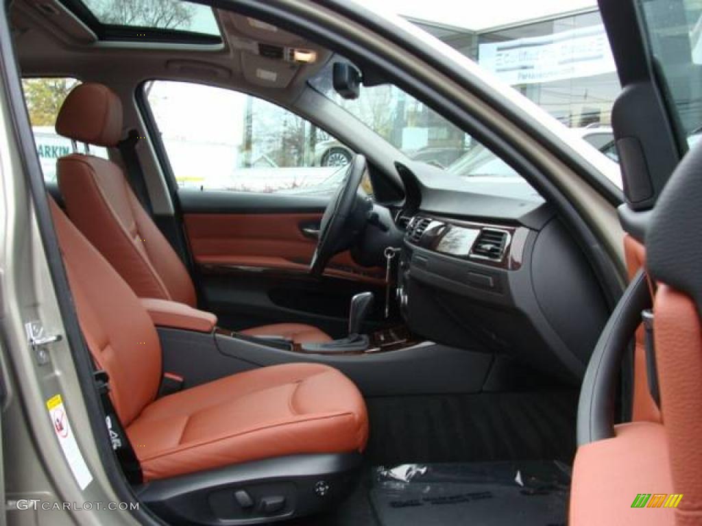 2009 3 Series 328xi Sedan - Platinum Bronze Metallic / Chestnut Brown Dakota Leather photo #22