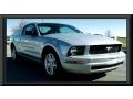 2008 Brilliant Silver Metallic Ford Mustang V6 Deluxe Coupe  photo #6