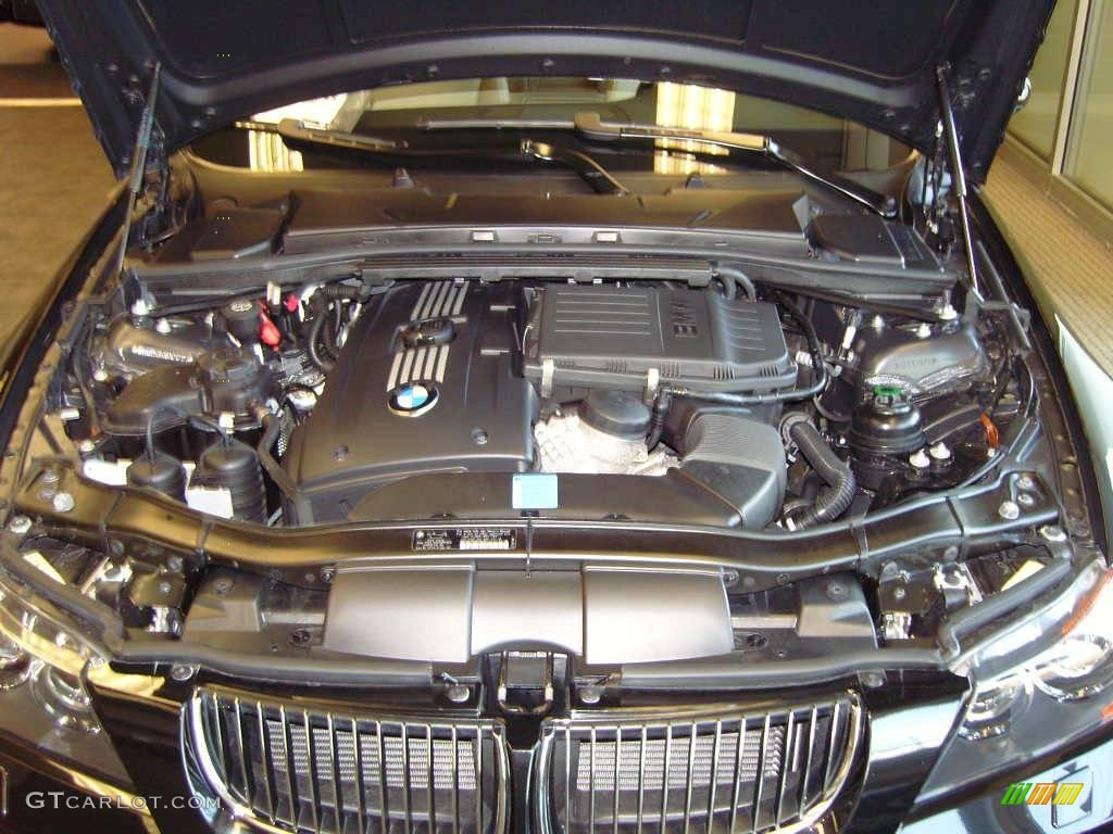 2008 3 Series 335xi Sedan - Black Sapphire Metallic / Beige Dakota Leather photo #6