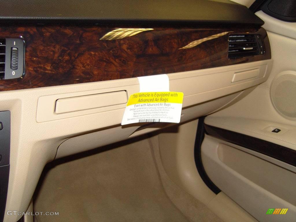 2008 3 Series 335xi Sedan - Black Sapphire Metallic / Beige Dakota Leather photo #13