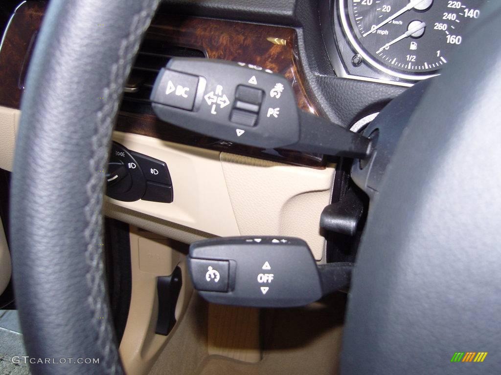 2008 3 Series 335xi Sedan - Black Sapphire Metallic / Beige Dakota Leather photo #14