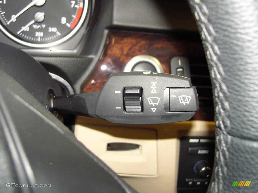 2008 3 Series 335xi Sedan - Black Sapphire Metallic / Beige Dakota Leather photo #15