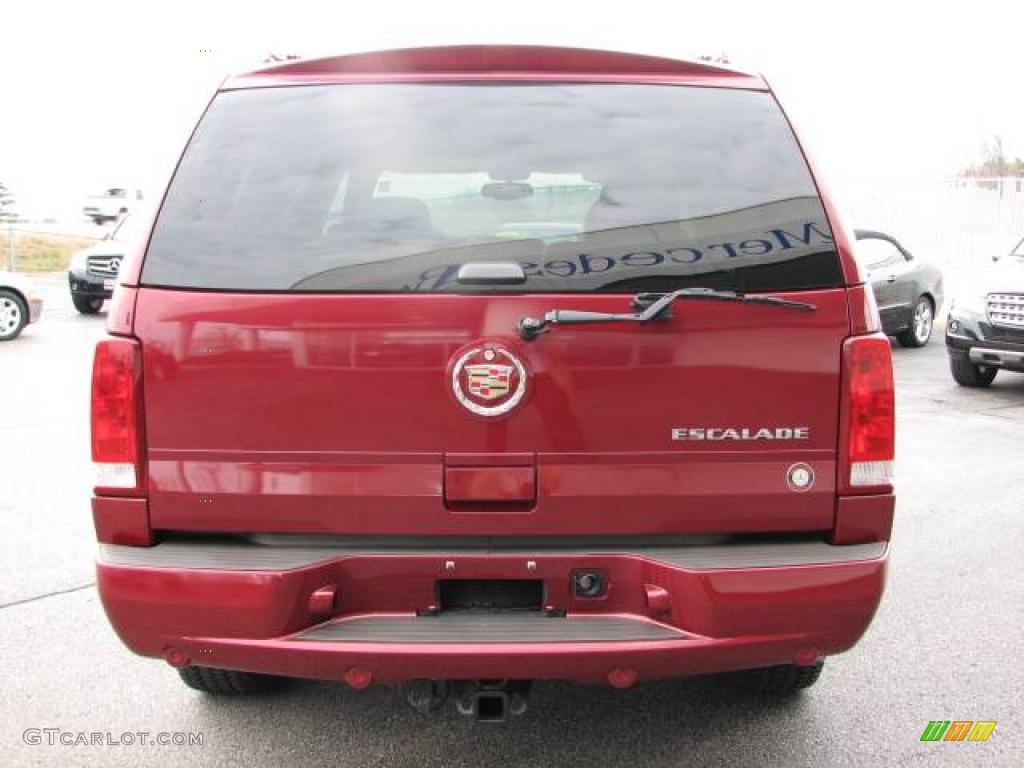 2005 Escalade AWD - Red E / Shale photo #4