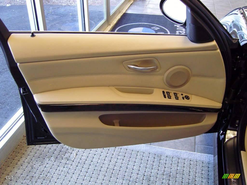 2008 3 Series 335xi Sedan - Black Sapphire Metallic / Beige Dakota Leather photo #20