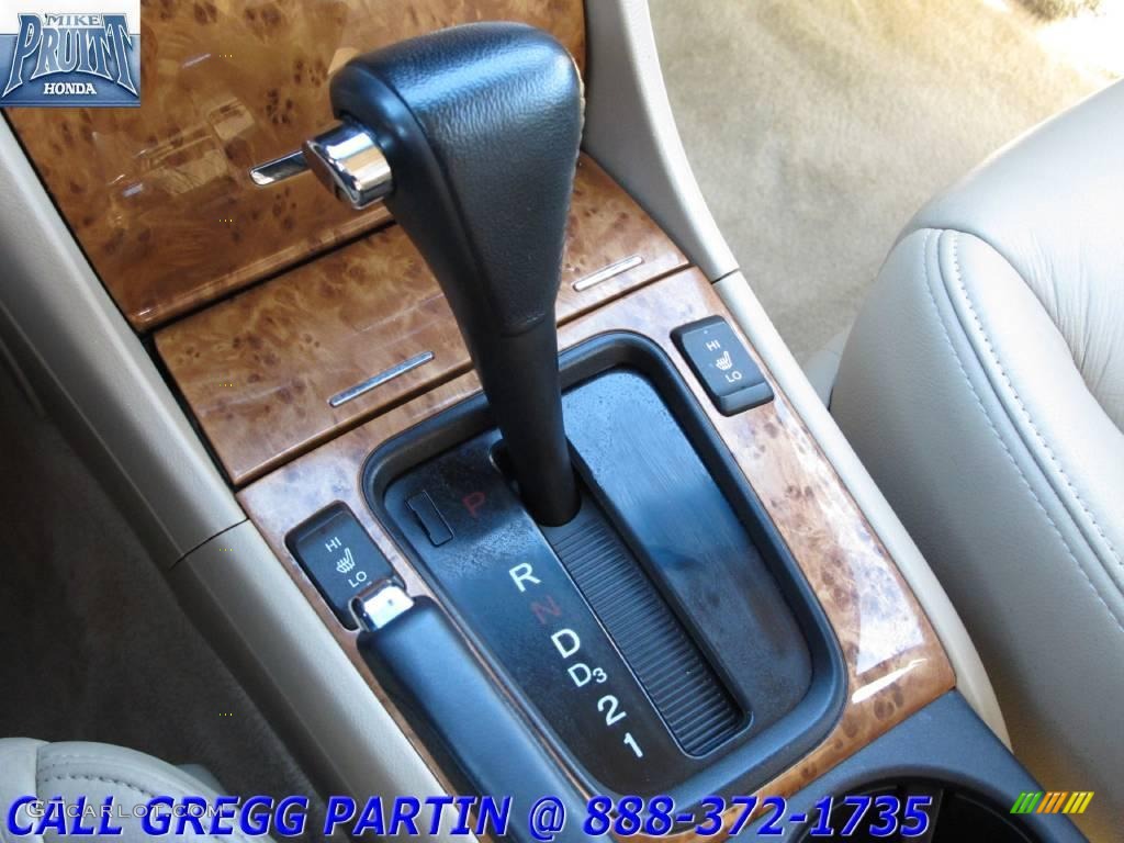 2005 Accord EX-L V6 Sedan - Deep Green Pearl / Ivory photo #24