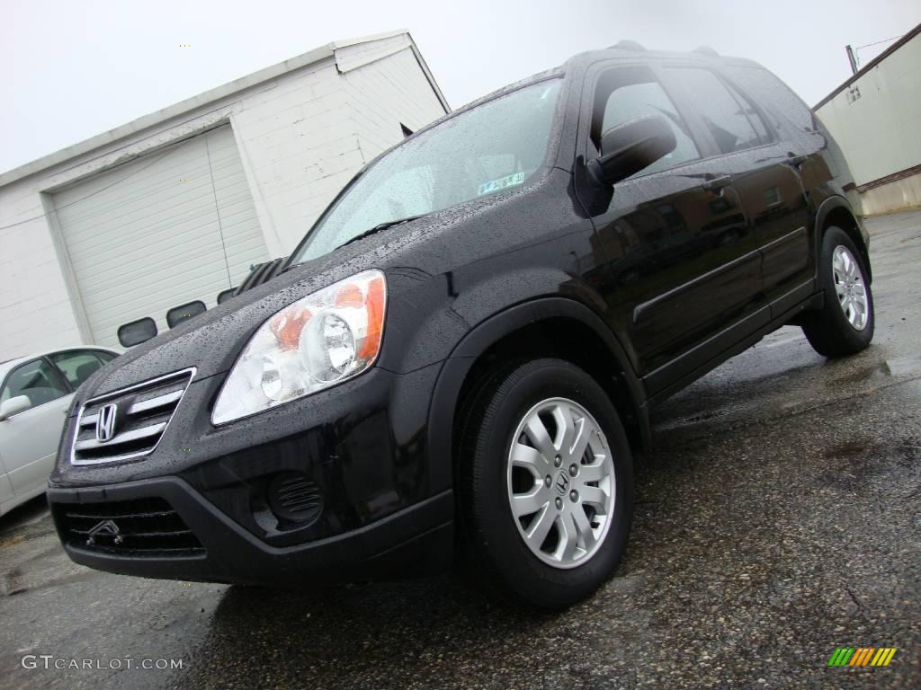 2006 CR-V SE 4WD - Nighthawk Black Pearl / Black photo #2