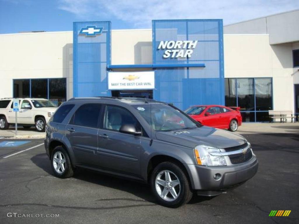 2005 Equinox LT AWD - Galaxy Silver Metallic / Light Gray photo #1