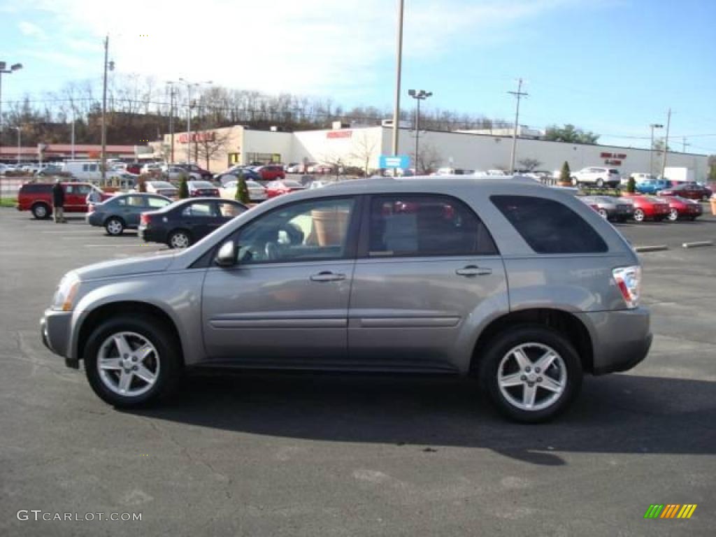 2005 Equinox LT AWD - Galaxy Silver Metallic / Light Gray photo #6