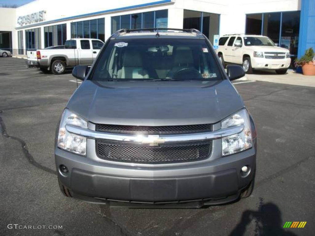 2005 Equinox LT AWD - Galaxy Silver Metallic / Light Gray photo #8