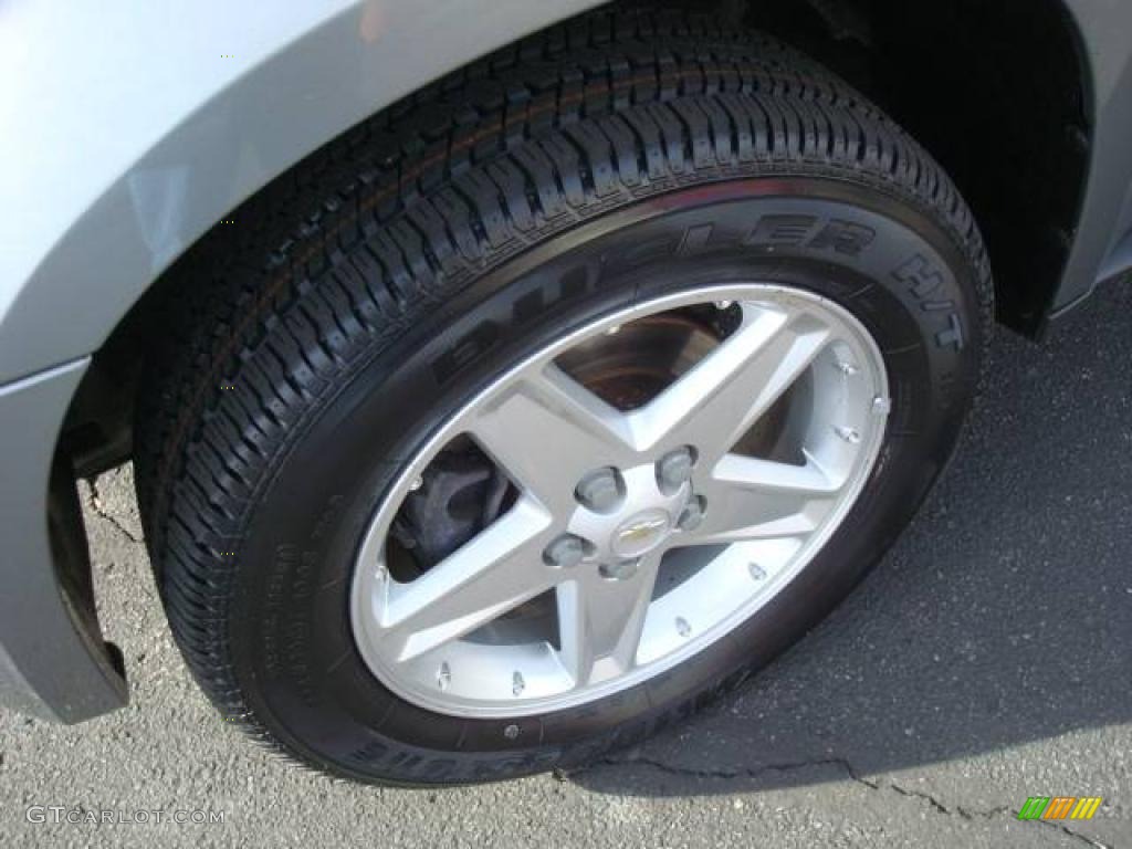 2005 Equinox LT AWD - Galaxy Silver Metallic / Light Gray photo #9