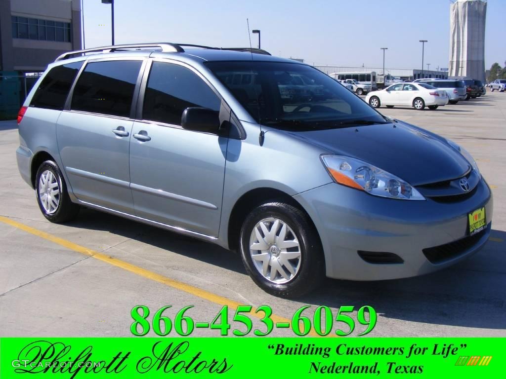 Blue Mirage Metallic Toyota Sienna