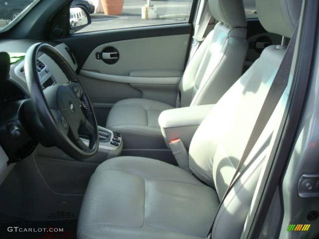 2005 Equinox LT AWD - Galaxy Silver Metallic / Light Gray photo #10