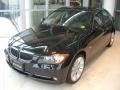 2008 Jet Black BMW 3 Series 335xi Sedan  photo #1