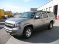 2009 Greystone Metallic Chevrolet Suburban LT 4x4  photo #3