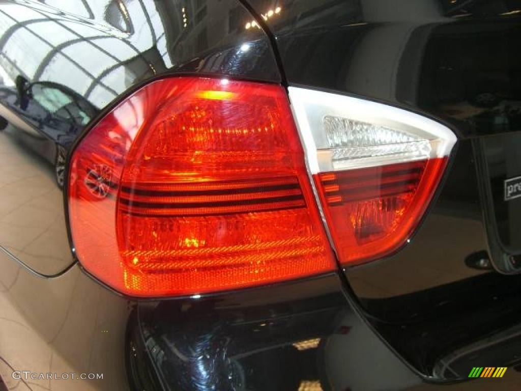 2008 3 Series 335xi Sedan - Jet Black / Black photo #15