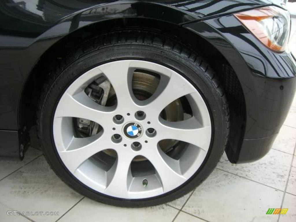 2008 3 Series 335xi Sedan - Jet Black / Black photo #20