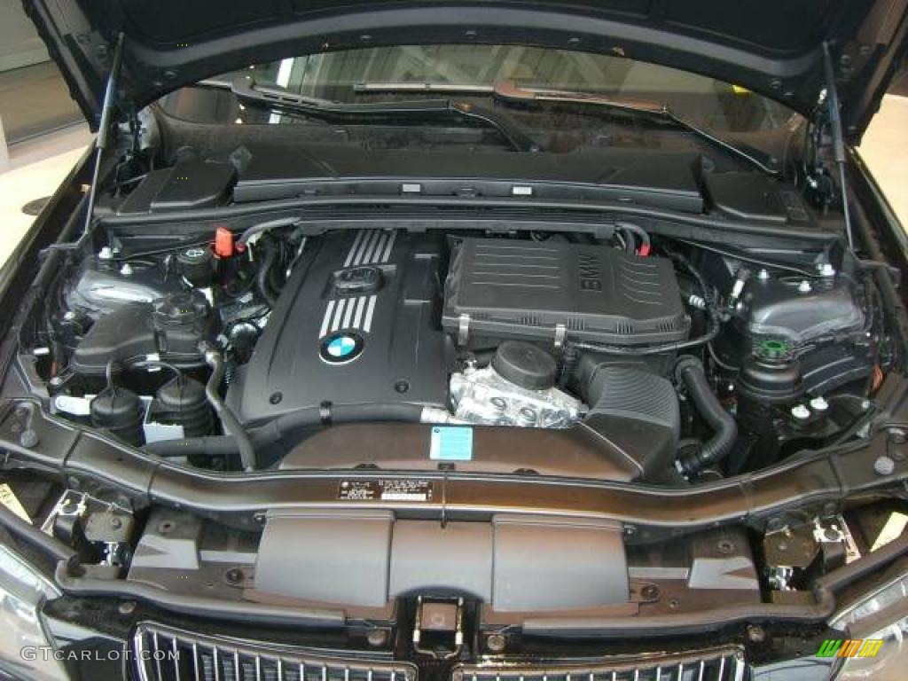 2008 3 Series 335xi Sedan - Jet Black / Black photo #23