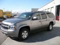 2009 Greystone Metallic Chevrolet Suburban LT 4x4  photo #3