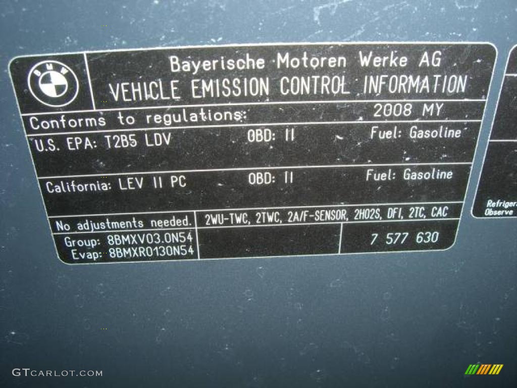 2008 3 Series 335xi Sedan - Jet Black / Black photo #24